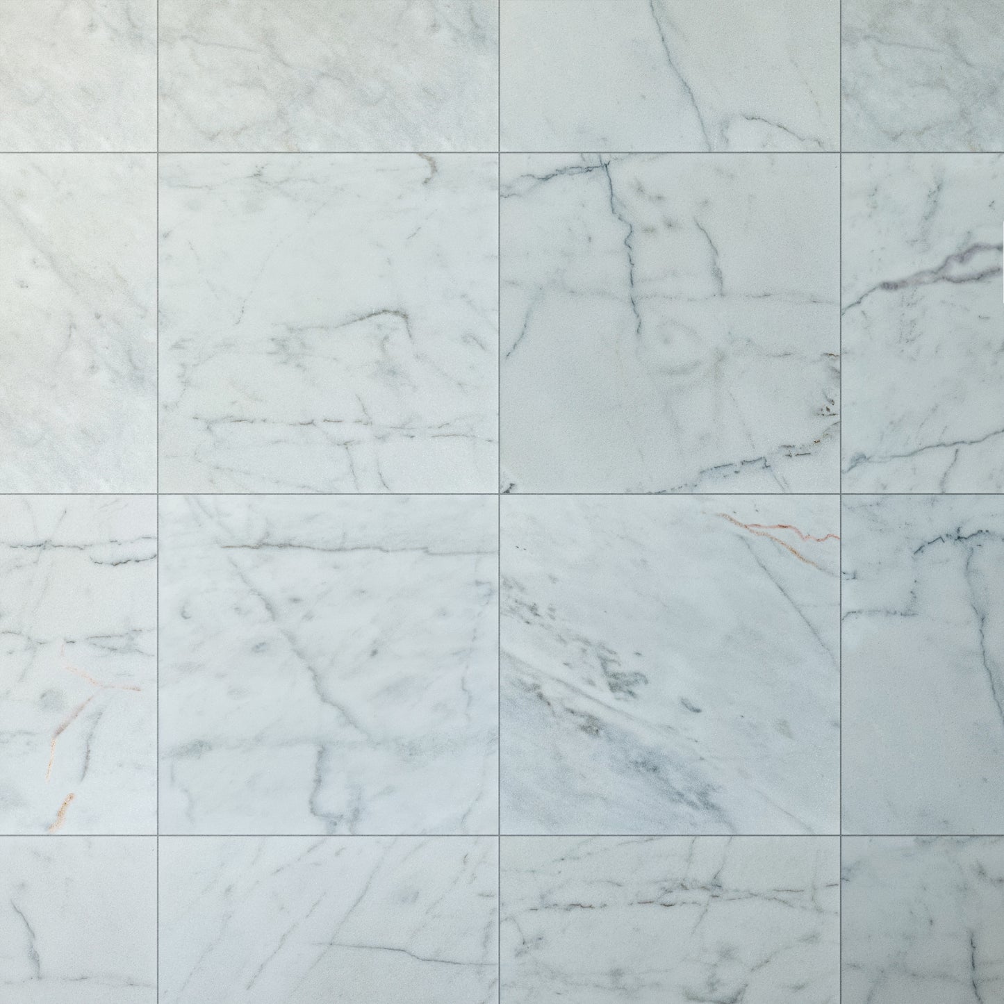 Carrara White Polished Marble Wall & Floor Tiles Natural Stone Texture