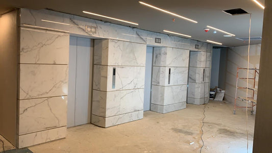 Caramel Drift Honed Marble Wall & Floor Tiles