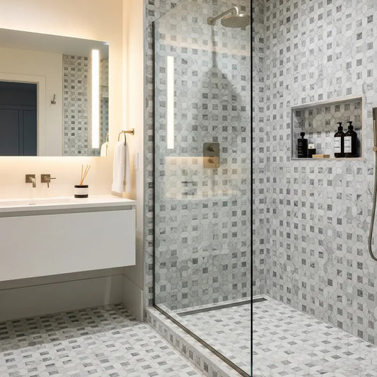 Honed vs Polished Marble Tiles: Which Is Better for Bathrooms in the UK?