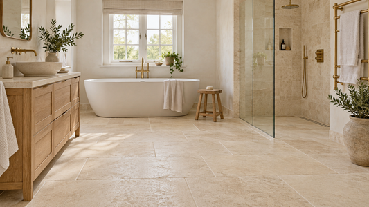 Natural Stone Bathroom Flooring: A Practical UK Guide
