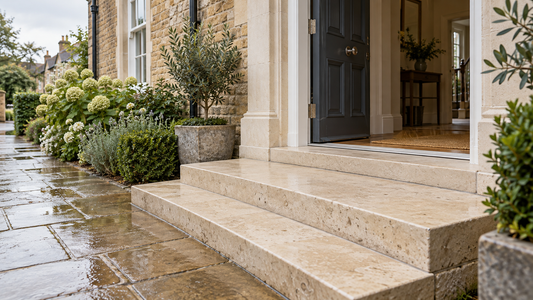Natural Stone Doorsteps and Thresholds: UK Guide