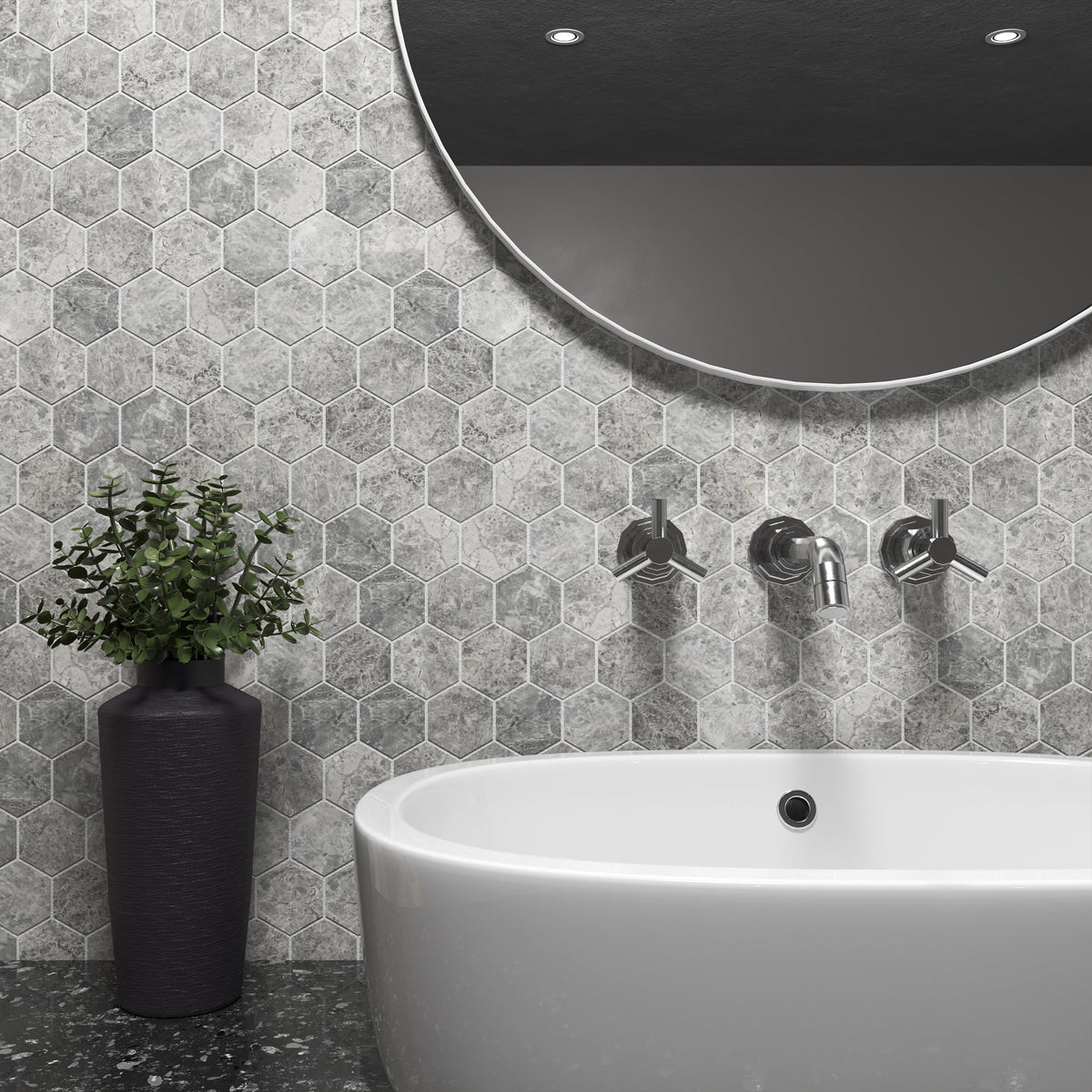 Grey Bathroom Tiles