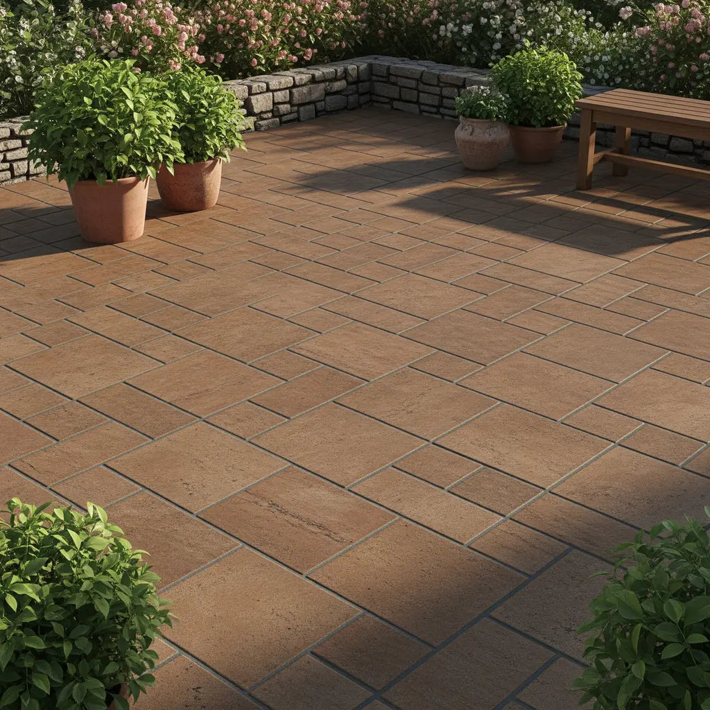 Brown Outdoor Tiles