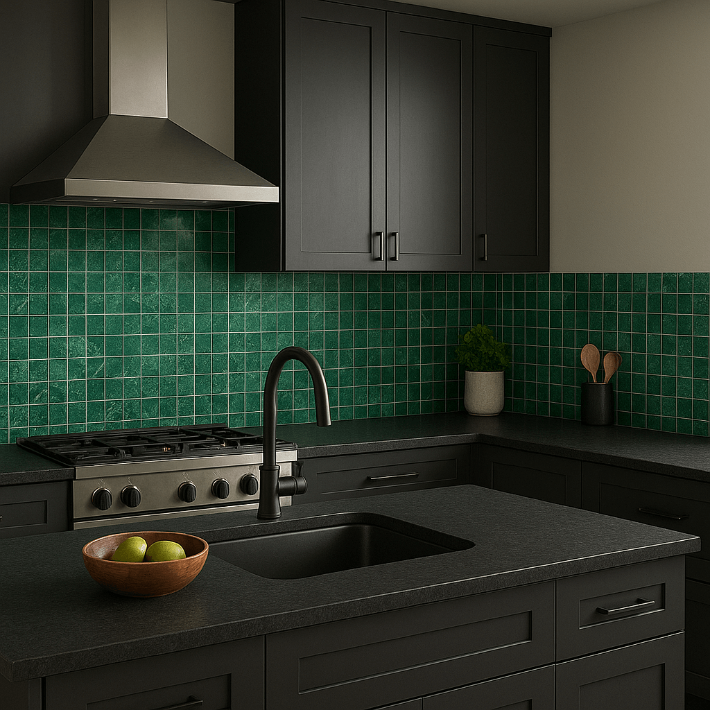 Green Kitchen Tiles
