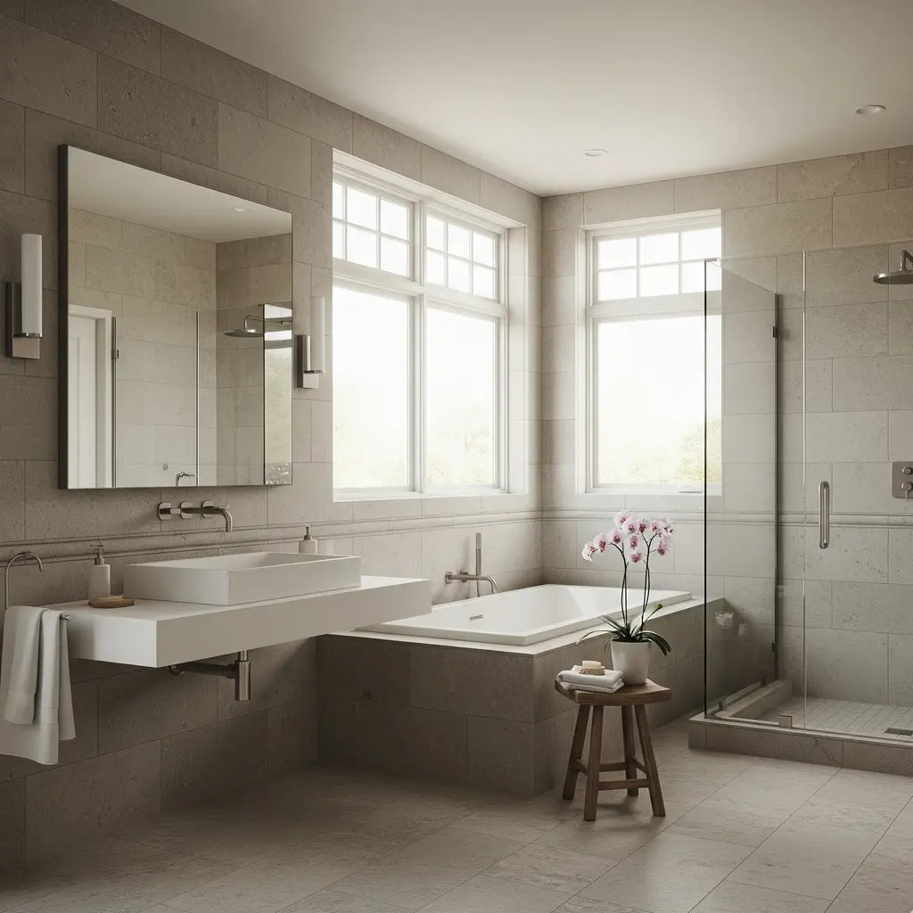 Limestone Bathroom Tiles