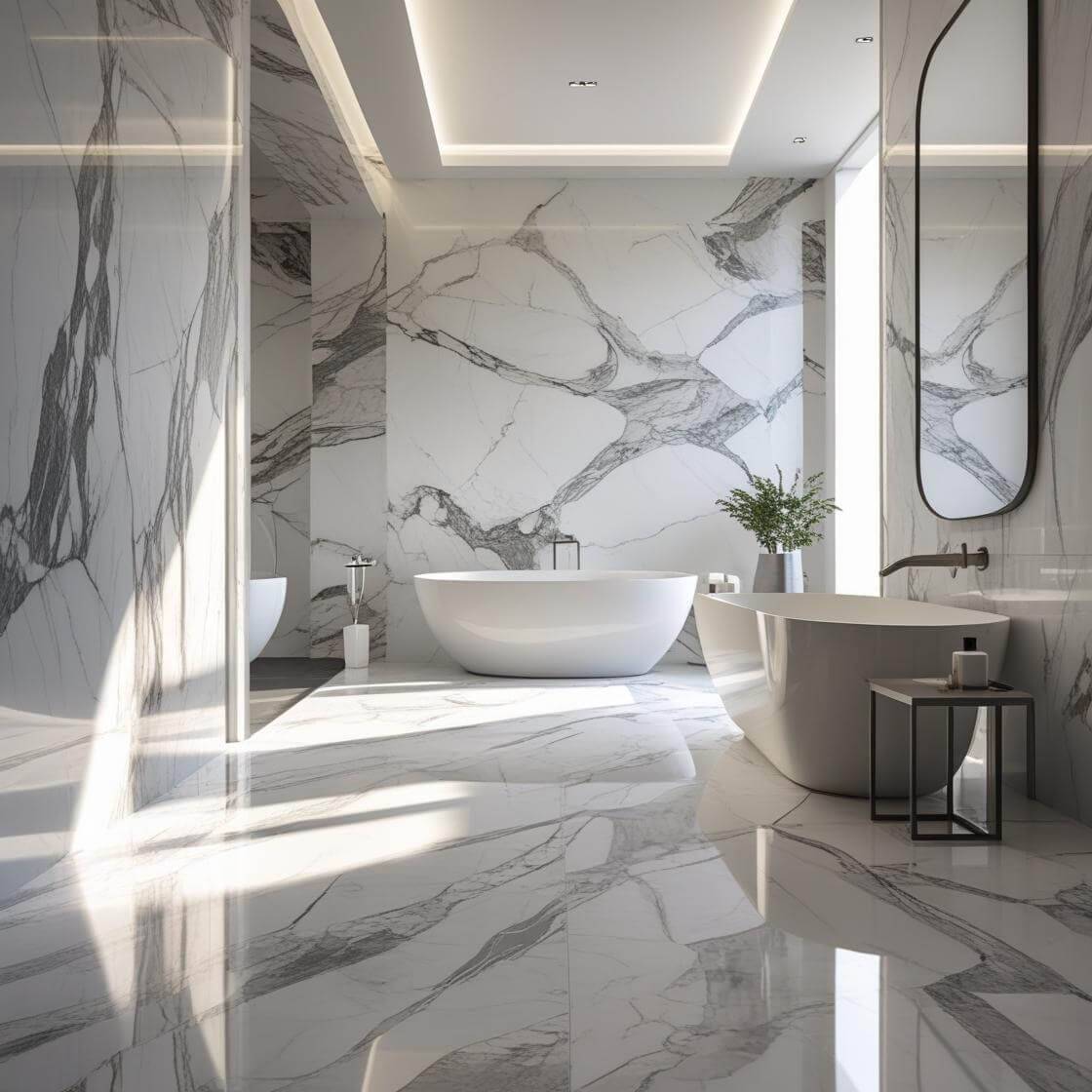 Marble Bathroom Tiles