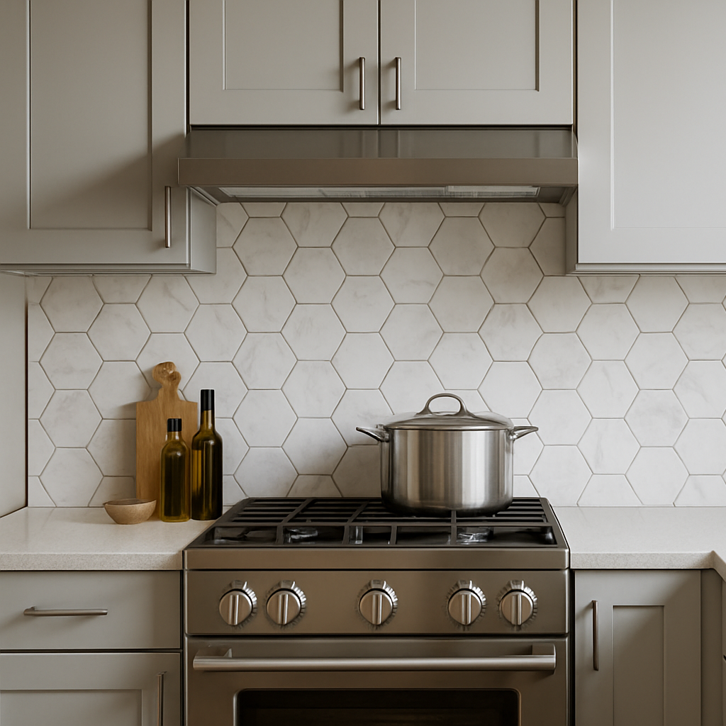 Hexagon Kitchen Tiles