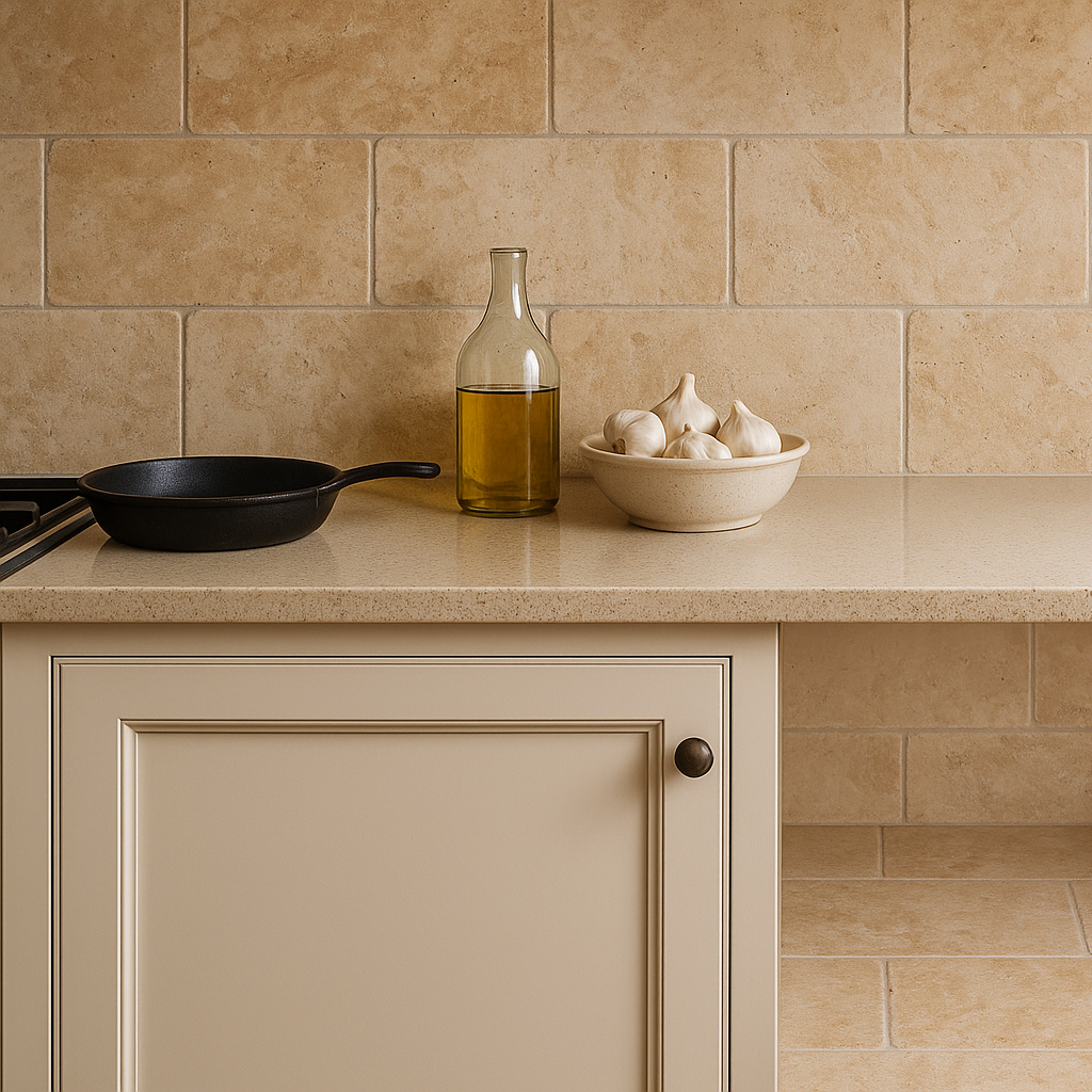 Travertine Kitchen Tiles