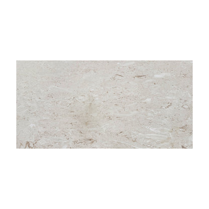 Close-up of Shellstone Brushed Limestone Wall & Floor Tiles