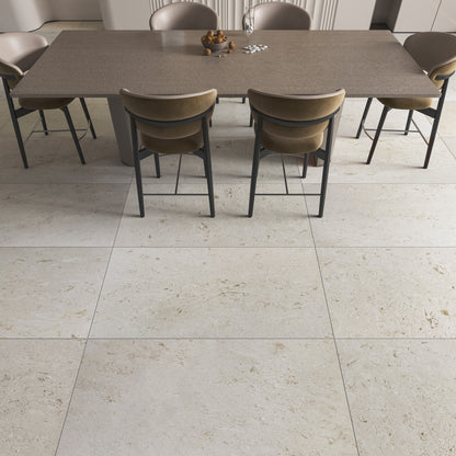 Shellstone Brushed Limestone Wall & Floor Tiles Natural Stone Texture