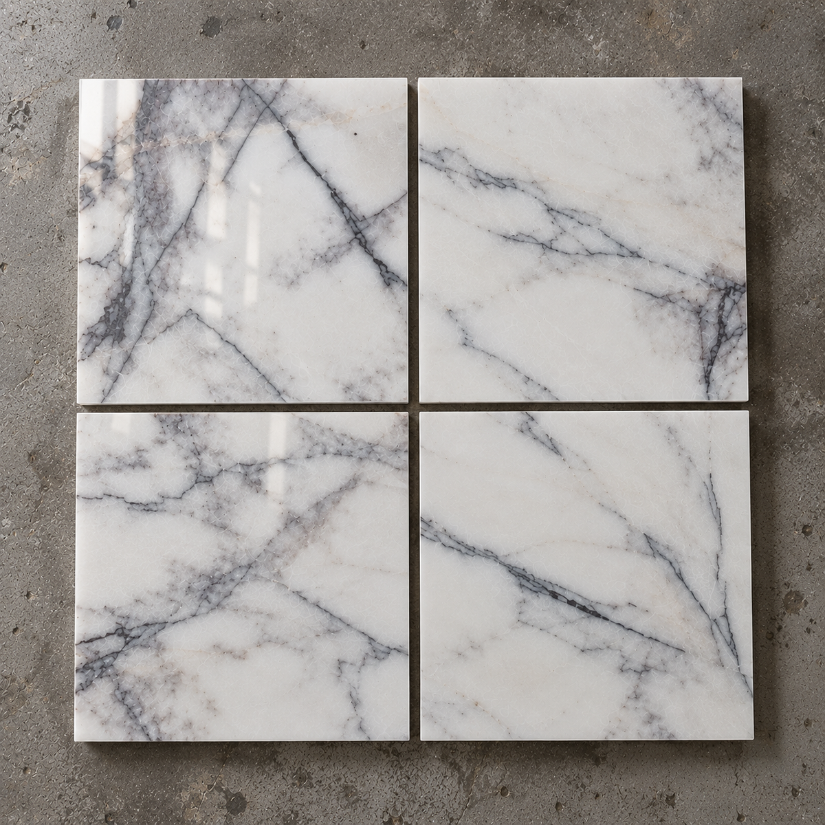 Calacatta Viola Polished Marble Wall & Floor Tiles