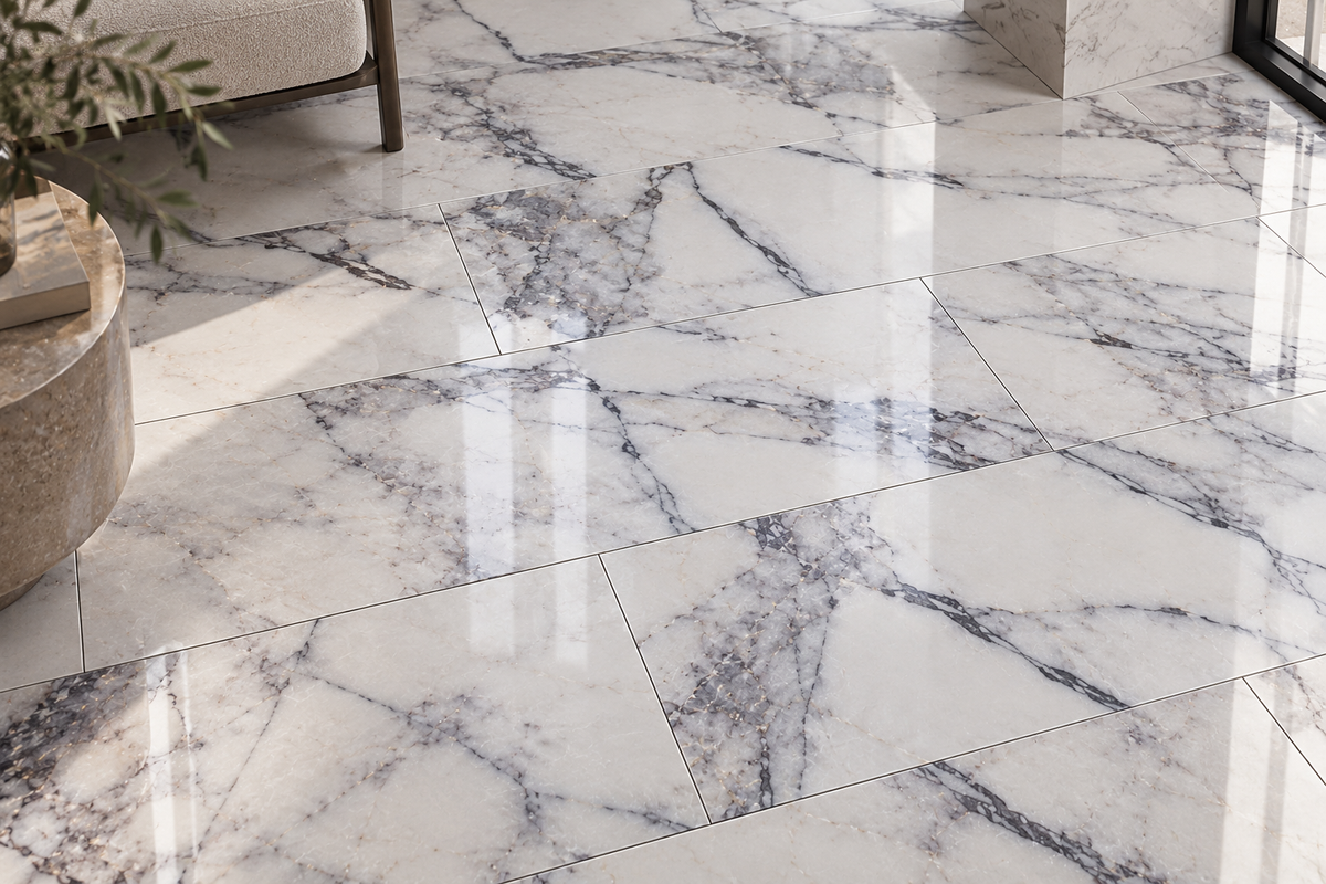 Calacatta Viola Polished Marble Wall & Floor Tiles