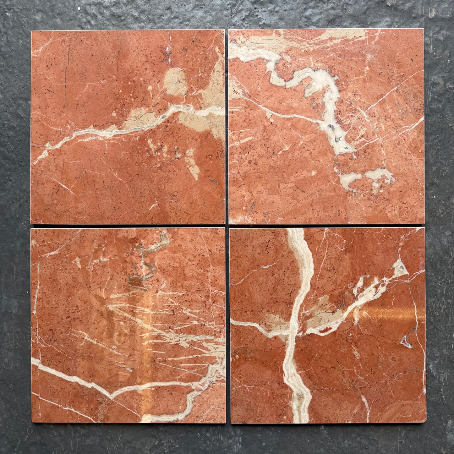 Rojo Alicante Polished Red Marble Wall & Floor Tiles