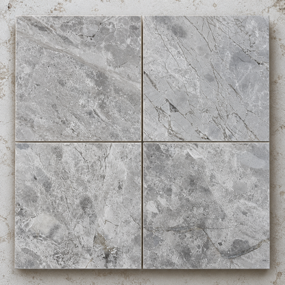 Silver Shadow Polished Marble Wall & Floor Tiles