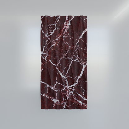 Rosso Levanto Wave Marble Tile (305 mm x 610 mm) UK
