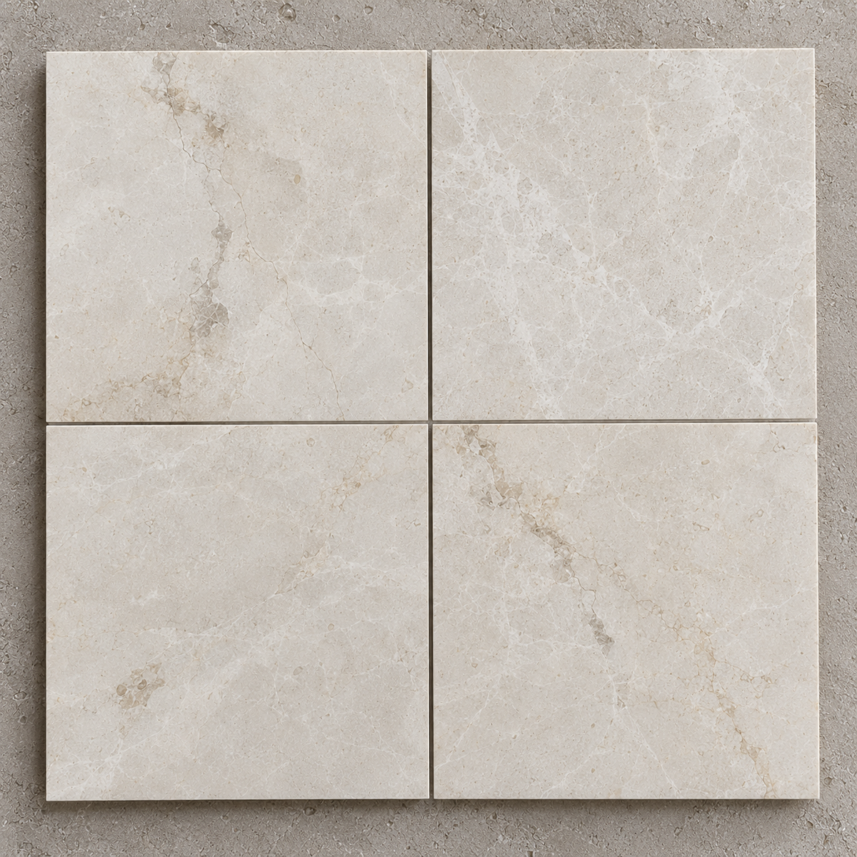 White Emperador Honed Marble Wall & Floor Tiles