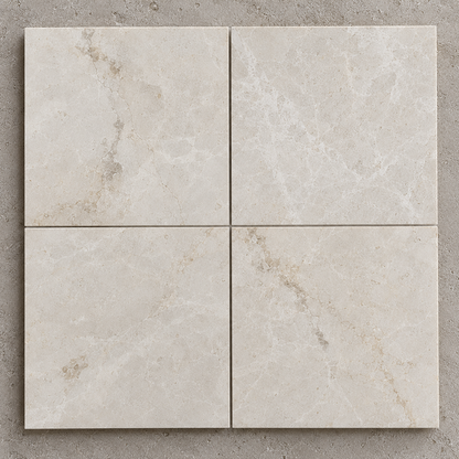 White Emperador Honed Marble Wall & Floor Tiles