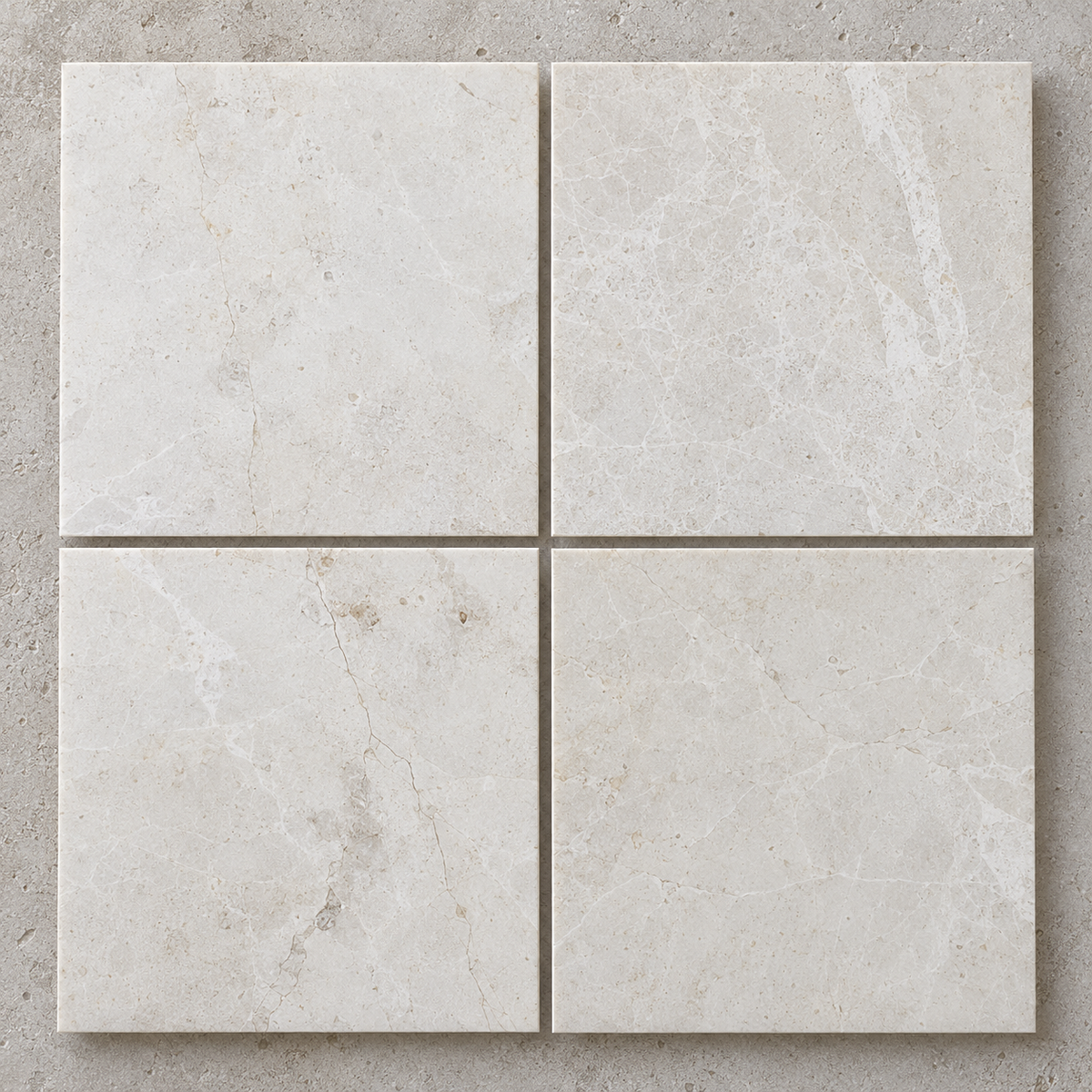 White Emperador Polished Marble Wall & Floor Tiles