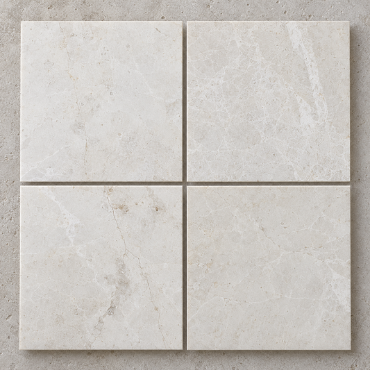White Emperador Polished Marble Wall & Floor Tiles