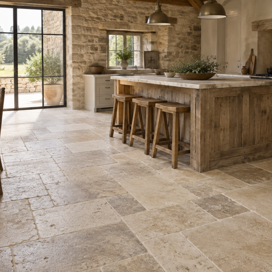 Dijon Seasoned Limestone Wall & Floor Tiles