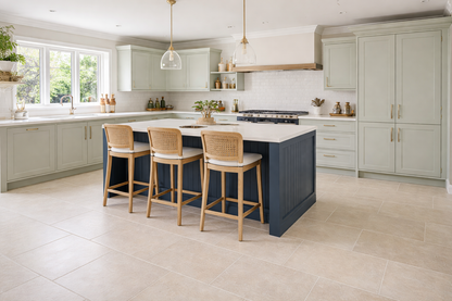 Light Galala Ivory Tumbled Limestone Wall & Floor Tiles
