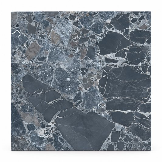 Selene Honed Marble Wall & Floor Tiles: front view showing the natural marble face